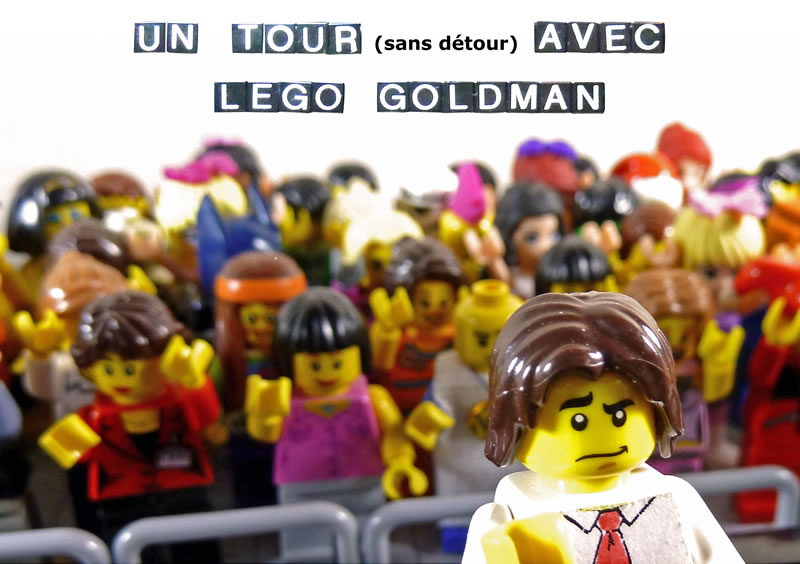 La couverture du livret un tour (sans détour) avec Lego Goldman